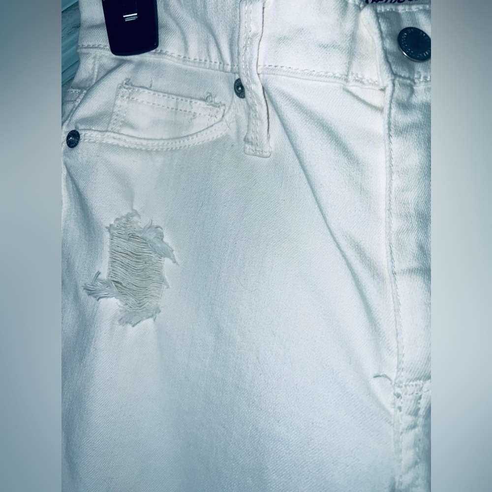 Universal Thread Mid Rise Skinny Ankle Jean Sz. 2/26short Frayed Hem - Picture 15 of 15